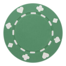 Brybelly Pokerchips (50-pack), Grön, 11.5g
