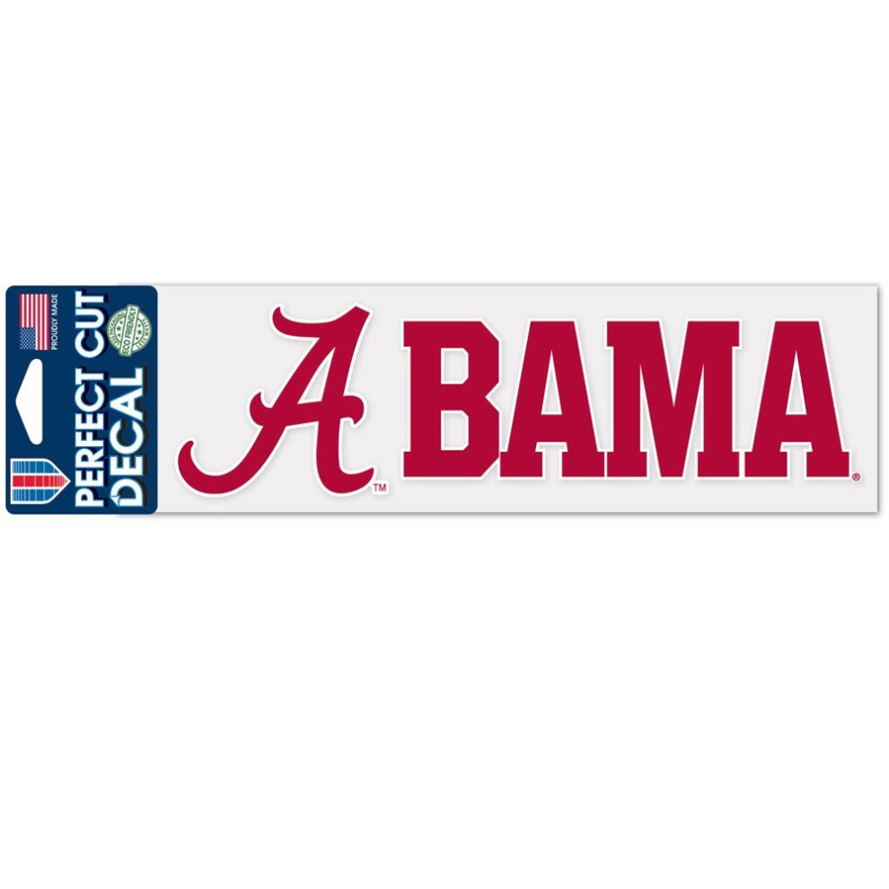 Wincraft Ncaa University Of Alabama Wcr35443014 Perfect Cut Decals 3 X 10 032085354433