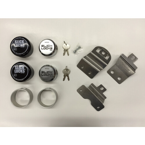 Slick Locks Dodge Ram Promaster Kit Complete with Spinners  Weather co