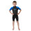 HyperFlex Access Kinder Backzip Spring Suit Schwarz / Blau 2 4 1