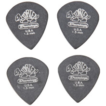 JIM DUNLOP 482P15 Pitch Black Jazz III 15 mm Paquete de 12 jugadores