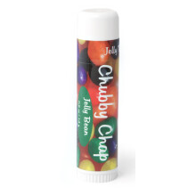 Chubby Chapstick - Um (1x) Grande Jumbo Chapstick Natural - 14g Lip Balm (Jelly Bean)