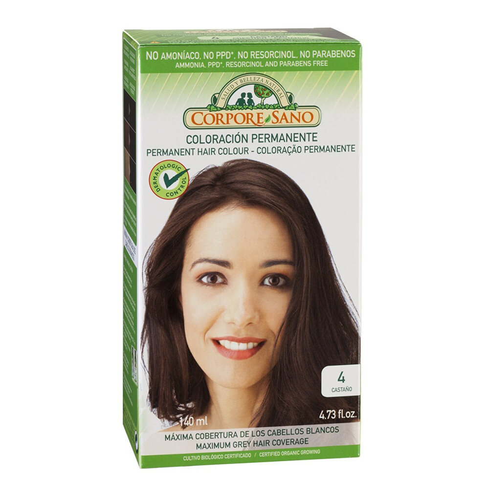 Sanitaire Corpore Sano Permanent Hair Colour-Does Not Contain: Ppd Ammonia Res