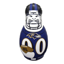 Fremont Die NFL Baltimore Ravens Bop Bag Inflatable Tackle Buddy Punching Bag  Mini: 12"""" Tall  Team Colors