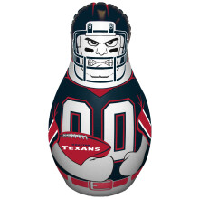 Fremont Die NFL Houston Texans Bop Bag Inflatable Tackle Buddy Punching Bag  Mini: 12"""" Tall  Team Colors