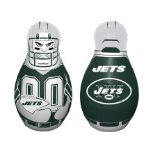 Fremont Die NFL New York Jets Bop Bag Inflatable Tackle Buddy Punching Bag  Mini: 12"""" Tall  Team Colors