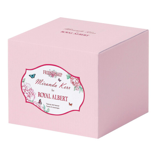 Philips Royal Albert Miranda Kerr Φιλία Τσαγιέρα & Πιατάκι, Σετ 2 Τεμαχίων, Πολύχρωμο 1