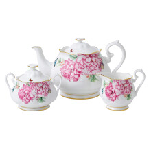 Miranda Kerr For Royal Albert Friendship 3-Piece Set (Teapot  Sugar &