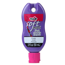 Tulip Soft Paint Peggable 30977 Sfpt 2Oz Ματ Μωβ, 2 Fl Oz (Συσκευασία 1)