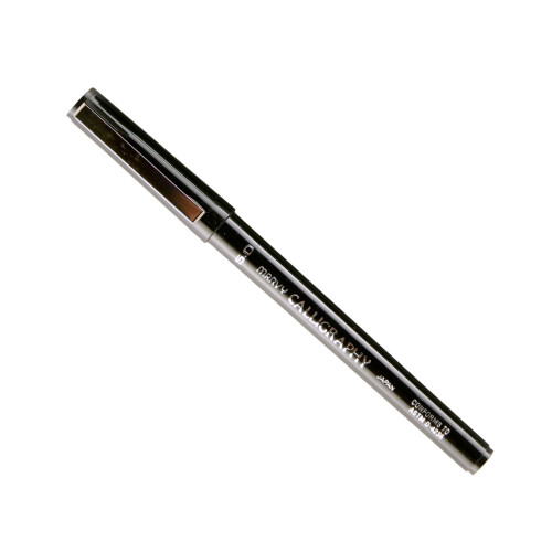 Uchida 6000B-C-1 Μαρκαδόρος Καλλιγραφίας, 5.0mm, Μαύρος
