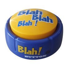 Talkie Toys Products Blah Button  12 urkomische Blah-Sprche  Lustiges sprechendes Spielzeug zum Stressabbau und zum Lachen