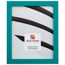 Craig Frames Confetti Modern Teal Blue Picture Frame 8.5 x 11 Inch
