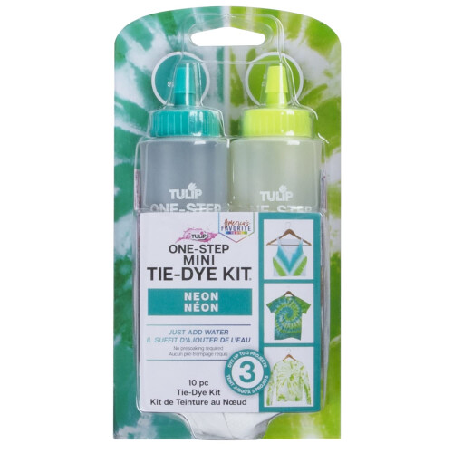 Σετ Tie Dye Tulip One-Step, Μίνι, Νεόν, 2-Συσκευασίες