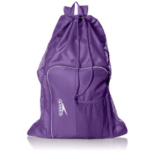 Speedo Unisex-Adult Deluxe Ventilator Mesh Equipment Bag Prism Violet