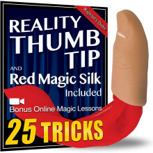 Magic Makers Trick Thumb Tip s cerven   m hodv   bom - Reality Thumbtip Edition