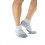 Tommie Copper Tommie Copper Mens Performance Compression Ankel Socks White 9-11.5 1