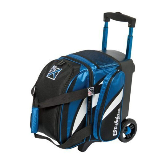 KR Strikeforce Cruiser Single Roller Bowling Bag with Top Shoe Compart