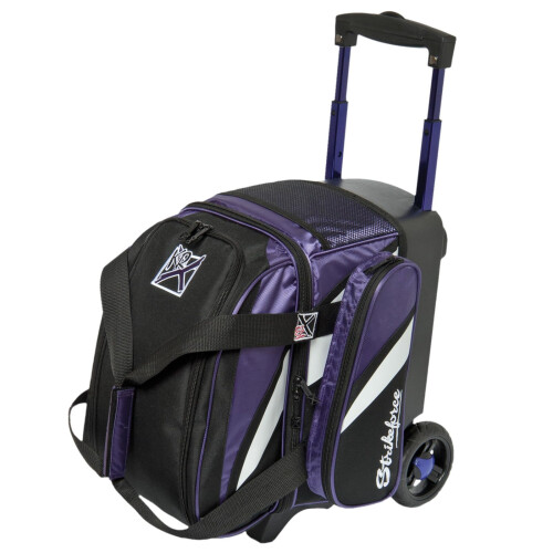 KR Strikeforce Cruiser Single Roller Bowling Bag Lila/Vit/Svart