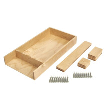 Kit de organizare pentru sertare de bucatarie personalizabil Rev-A-Shelf pentru ustensile mari Organizare de bijuterii ?i tacmuri cu cleme regla