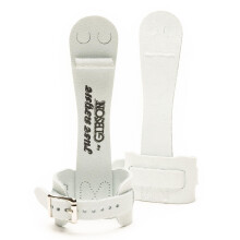 Gibson Athletic unisex gymnastic ojämna bar grepp, vit, storlek L