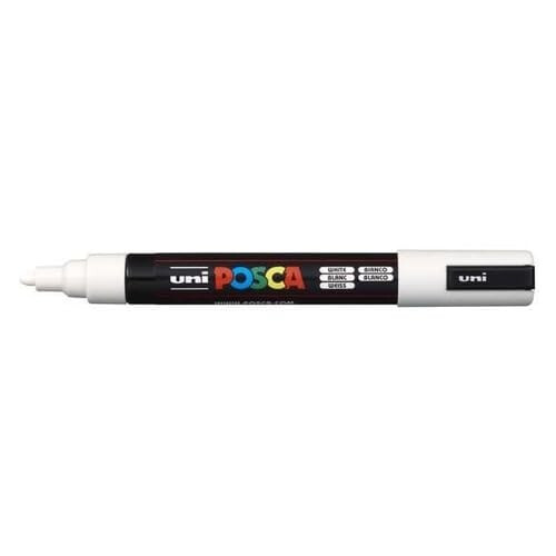 Posca Uni-Ball Marker Stift PC-1M    Wei      Einzelstift