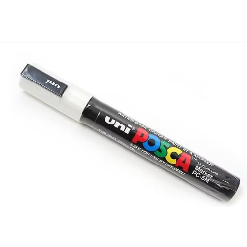 Posca Uni-Ball Marker Stift PC-1M    Wei      Einzelstift 1