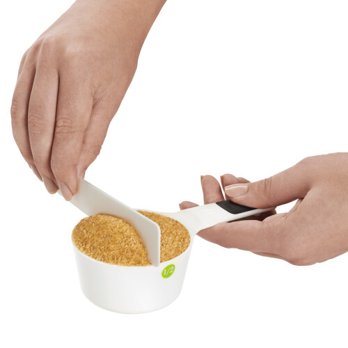 OXO OXO Good Grips 6 Τεμάχια Πλαστικά Μέτρα- Λευκά, 5 Τεμάχια (Συσκευασία 1) 1