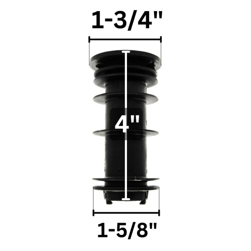 #502B-1 Douglas Replacement Plastic Insert for Caster Chairs 1