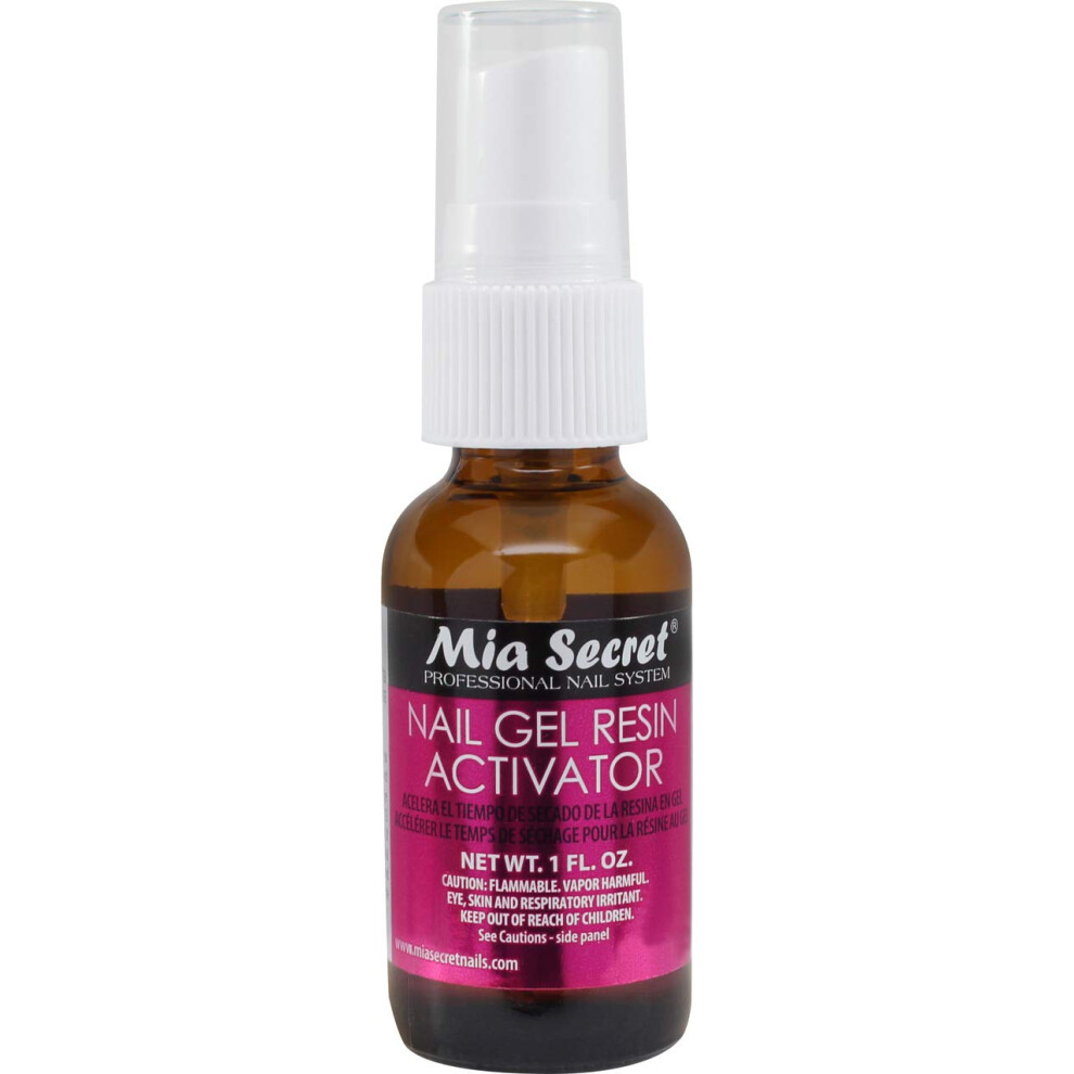 Mia Secret Nail Gel Resin Activator Spray 1 Oz.