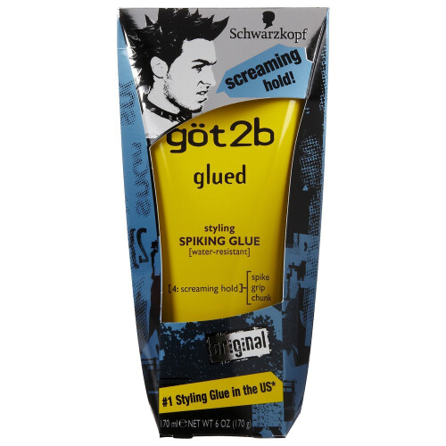 Schwarzkopf got2b Glued Styling Spiking Glue-170g 1