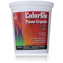 MEECO'S RED DEVIL - ColorGlo Color Flame Crystals - voor open haard en kampvuur grijs (16 oz)
