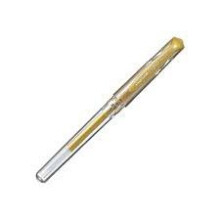 Bol grafos de tinta gel Uni Ball Signo, punta media de 1,0 mm, tinta dorada, juego de 3 (con la descripci n original de la tienda).
