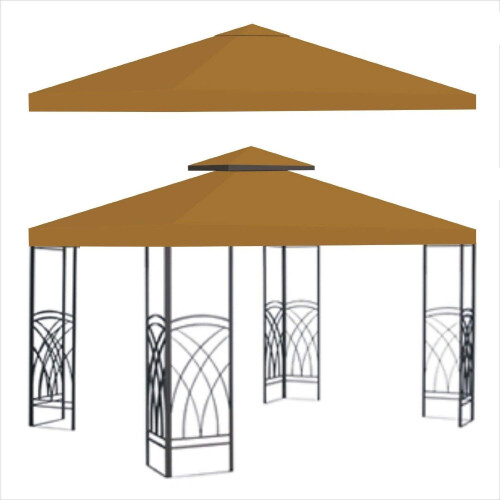 BenefitUSA Replacement Canopy Top Cover for 10'X10' Gazebo Polyester D