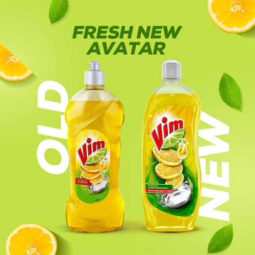 Vim Συμπυκνωμένο Υγρό Πλυσίματος Πιάτων - 750 ml 1