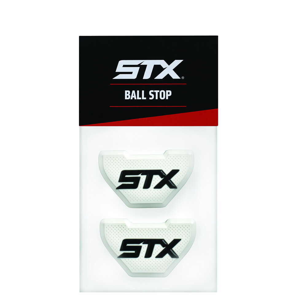 STX Lacrosse Crescent Ball Stop 2 Pack Ball Stop Pack White