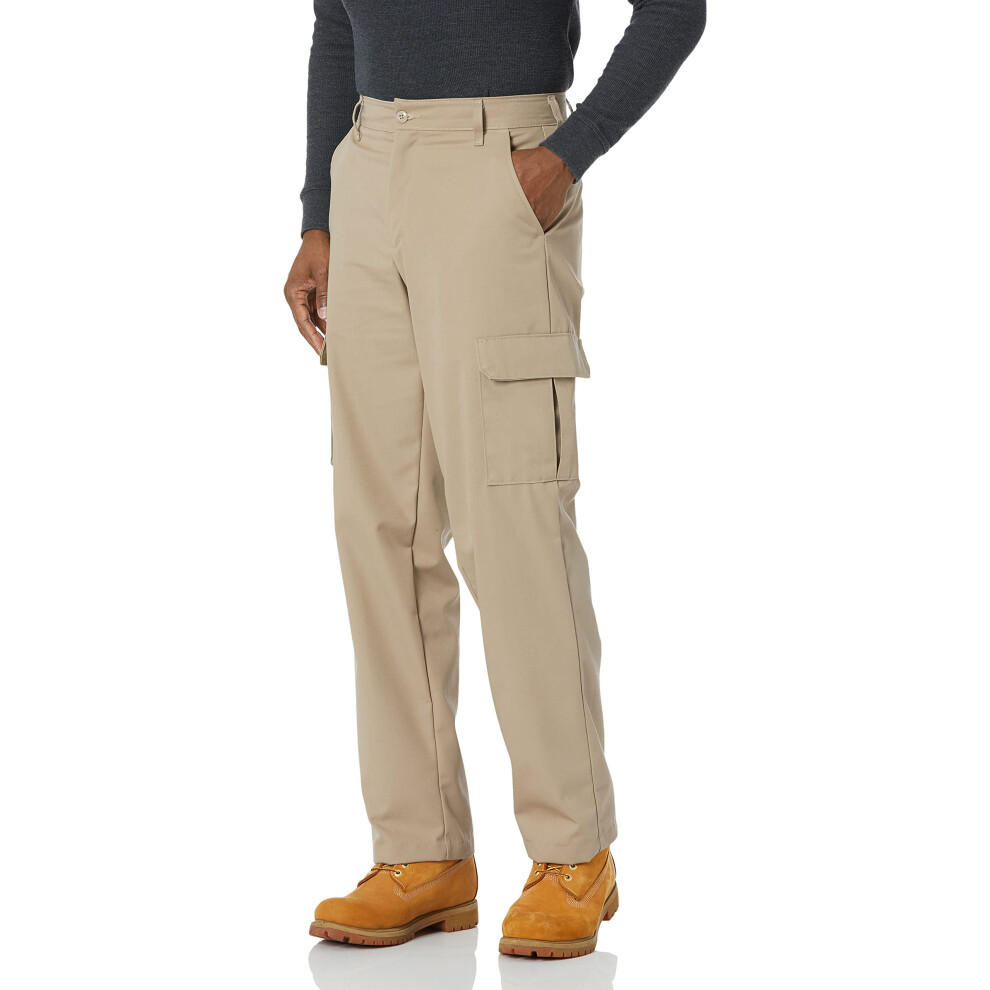 Pantalon Cargo Industriel Red Kap Pour Homme, Kaki, 36 L X 34 L-image