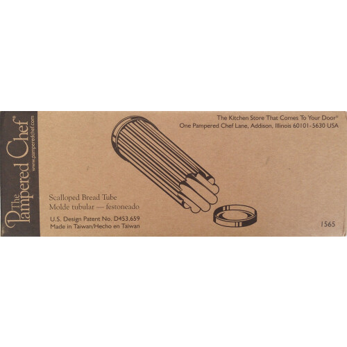 Chlebov    trubica Pampered Chef Scalloped