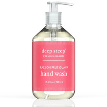 Deep Steep Υγρό Σαπούνι Χεριών με Έλαιο Αργκάν, Passion Fruit Guava, 17.6 fl oz