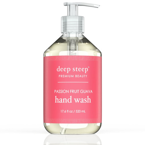 Deep Steep Υγρό Σαπούνι Χεριών με Έλαιο Αργκάν, Passion Fruit Guava, 17.6 fl oz