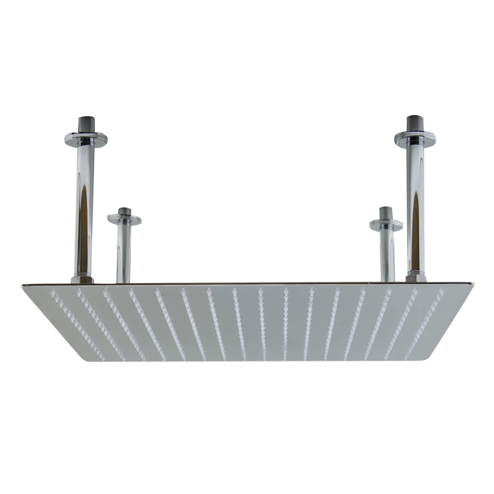 Photos - Shower System Alfi brand RAIN20S Square Ultra Thin Rain Shower Head Polished Stainless Steel 20-Inch REGEN20S