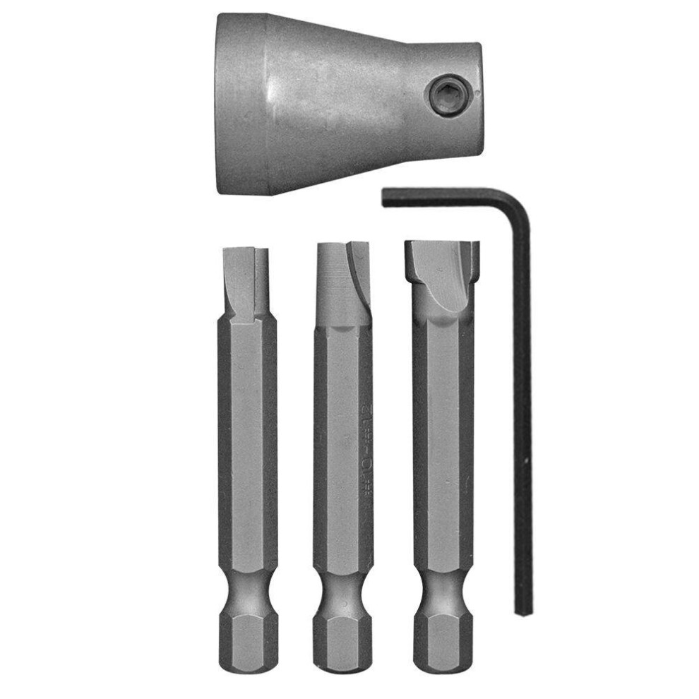One-Way Screw Remover/Installer Set with Sleeve 3-Piece