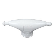 Soufflet carteur en caoutchouc Whitecap - Paire - Moyen - Blanc