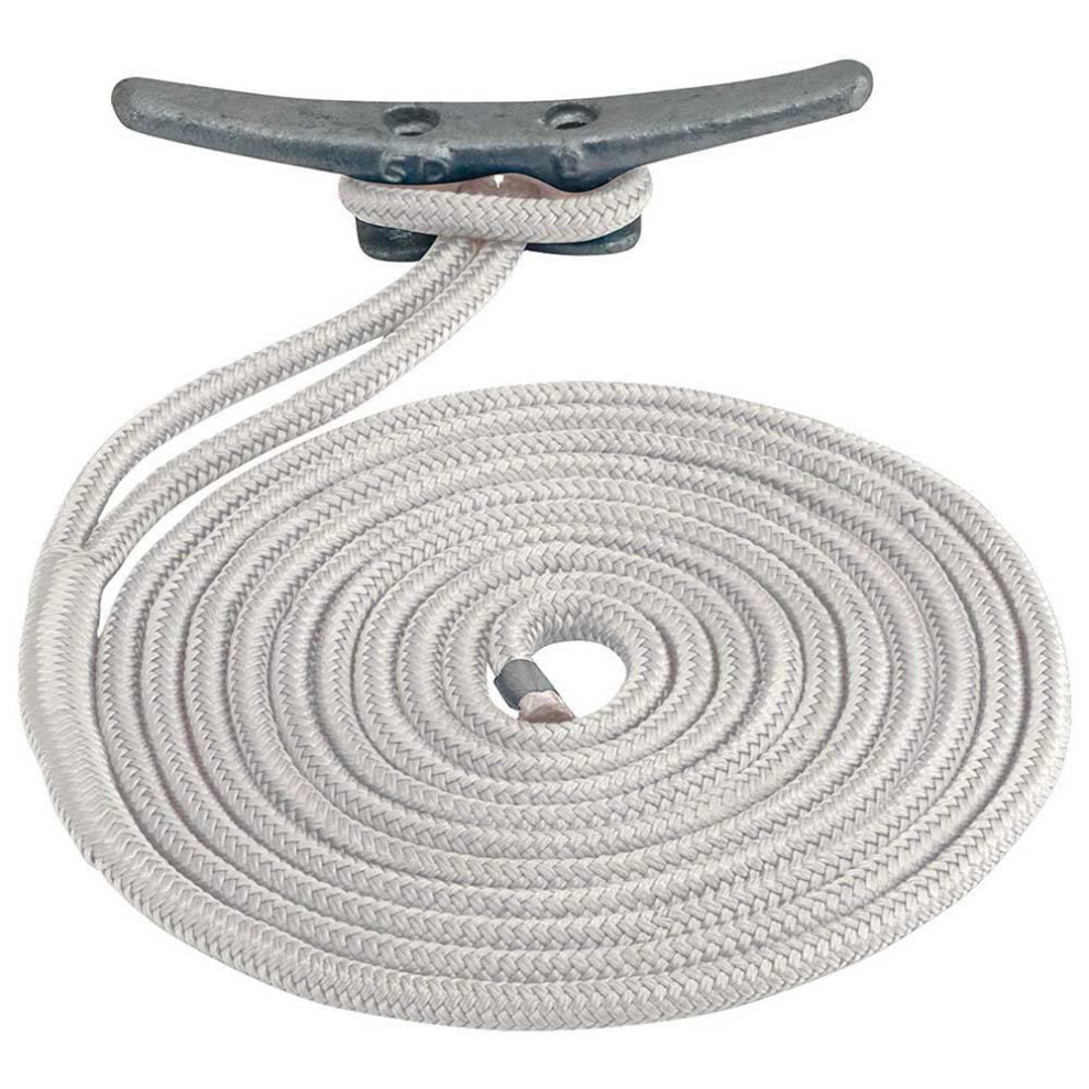Seadog Premium Double Braided Nylon Dock LINE Braided Dock Line (Color: White  Size: 3/4"" X 35')-image-OPC-PFNPKWV-NEW