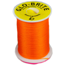 Glo Brite floss fl varm orange