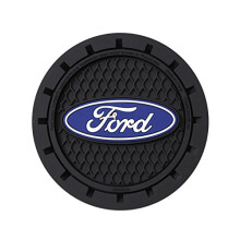 Plasticolor 000651R01 Ford Oval Auto Car Camion Suv Suport de cea?ca Coaster 2-Pack Blue