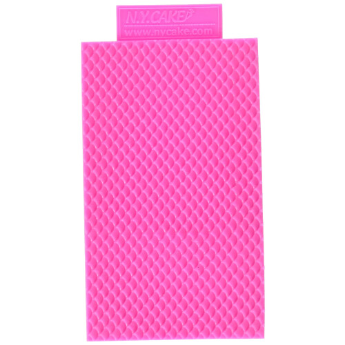 NY Cake Fondant Impression Mat Scales Design- Silicon