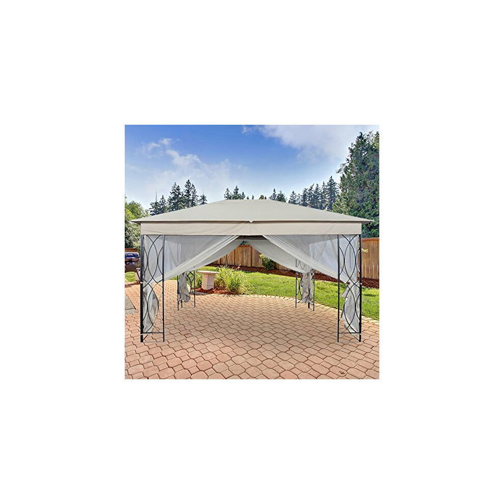 Couverture sup   rieure de remplacement pour tonnelle Foster - RipLock 350