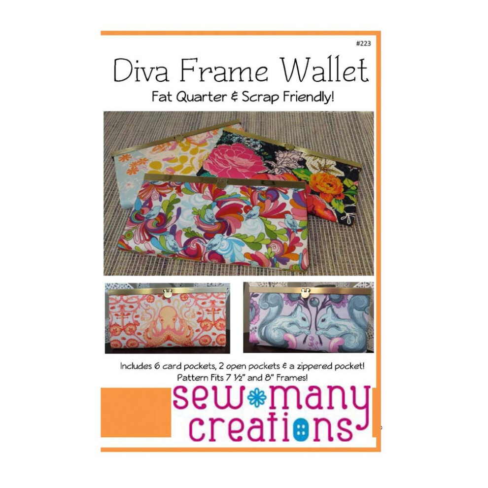 Diva Frame Wallet Pattern