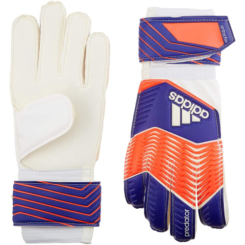 Adidas adidas Performance Predator Junior Målvaktshandskar, Night Flash Purple/Solar Red/White, Storlek 8 2