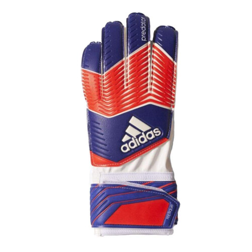Adidas adidas Performance Predator Junior Målvaktshandskar, Night Flash Purple/Solar Red/White, Storlek 8